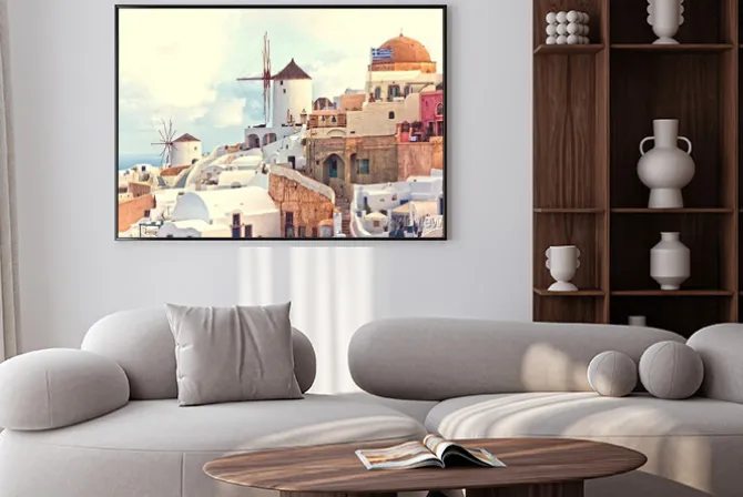 Plakat: Oai santorini zobacz