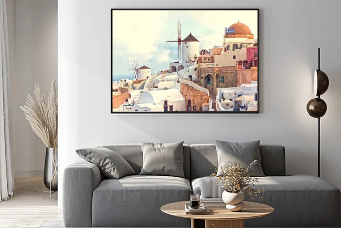 Plakat: Oai santorini zobacz