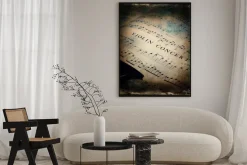 Plakat: Od musical grunge tekstury