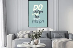 Plakat: Odręczne plakat grunge z frazą