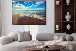 Plakat: Opuszczona plaża