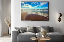 Plakat: Opuszczona plaża