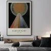 Plakat: Ołtarz hilma af klint mistyczna abstrakcja