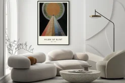 Plakat: Ołtarz hilma af klint mistyczna abstrakcja