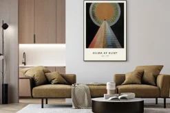 Plakat: Ołtarz hilma af klint mistyczna abstrakcja