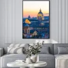 Plakat: Panorama roma da villa borghese