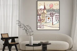 Plakat: Paris urban sketch