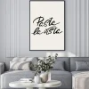 Plakat: Pasta la vista nowoczesna typografia
