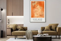 Plakat: Paul klee reprodukcja dama pochylająca głowę