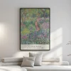 Plakat: Pejzaż ogród artysty w giverny reprodukcja claude monet