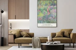 Plakat: Pejzaż ogród artysty w giverny reprodukcja claude monet