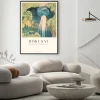 Plakat: Pejzaż reprodukcja hokusai wodospad yoro w kraju mino