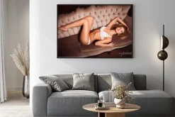 Plakat: Perfect, sexy ciało, nogi i tyłek młodej kobiety na sobie uwodzicielską