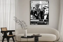 Plakat: Piano-jazz band w restauracji