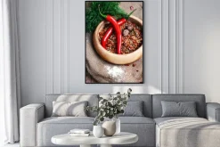 Plakat: Pikantny pieprz przyprawa