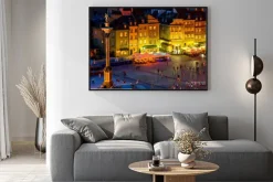 Plakat: Plac zamkowy w warszawie