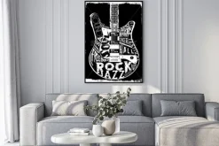 Plakat: Plakat hard rock music