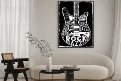 Plakat: Plakat hard rock music