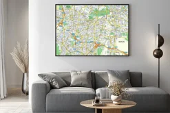 Plakat: Plan miasta berlina