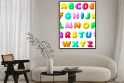 Plakat: Plastelina czcionki