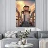 Plakat: Podwojenie point lighthouse w maine, usa