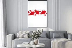 Plakat: Poisson rouge