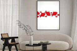 Plakat: Poisson rouge
