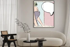 Plakat: Pop art, ilustracja w formacie wektorowym