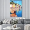 Plakat: Portofino, włochy (obraz hdr)
