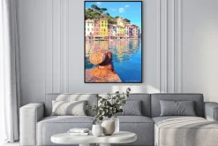 Plakat: Portofino, włochy (obraz hdr)
