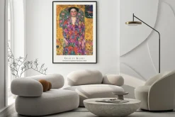 Plakat: Portret eugenii primavesi reprodukcja gustava klimta