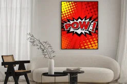 Plakat: Pow - komiks dymek, cartoon