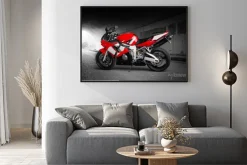 Plakat: Prędkość maksymalna (czerwony)