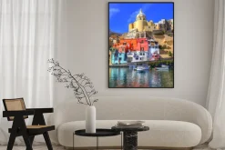 Plakat: Procida, isola nel mar mediterraneo, napoli