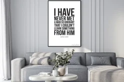 Plakat: Prosty klasyczny plakat motywacyjny dla biznesu