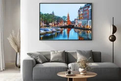 Plakat: Przegląd amsterdamie z munttoren