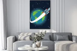 Plakat: Przestrzeń ikonę projektowania