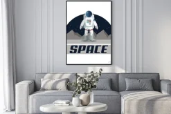 Plakat: Przestrzeń ikonę projektowania