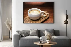 Plakat: Puchar cappuccino.