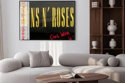 Plakat: Płyta guns n roses