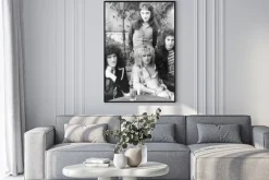 Plakat: Queen - uk group in 1976 from l brian may, roger taylor, john