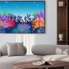 Plakat: Rafa koralowa pod oceanem