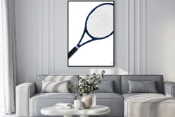 Plakat: Rakieta tenisowa
