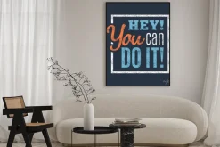 Plakat: Rób to co kochasz