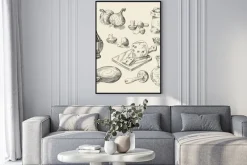 Plakat: Ręcznie rysowane żywność szkic