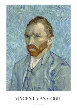 Plakat: Reprodukcja vincent van gogh autoportret