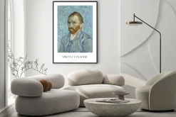 Plakat: Reprodukcja vincent van gogh autoportret