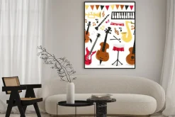 Plakat: Retro musical party