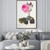 Plakat: Rosa centifolia bullata / rose à feuilles de laitue
