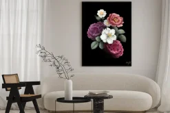 Plakat: Roses in bloom